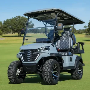 Luxury Lifted 4 Seater Club Car Golf Cart 72V Lithium Off Road Golf Cart with 7.5kW Motor for Golf Courses and Manor