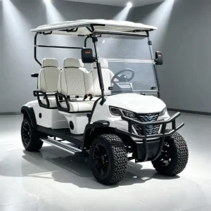 Luxury Lifted 4 Seaters Golf Cart 72V Lithium Off Road Golf Cart with 7.5KW Motor for Golf Courses and Manor