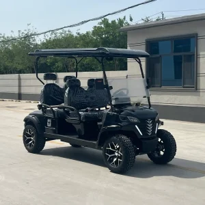 Luxury Resort Use Lithium Battery 4 Seater Electric Golf Cart