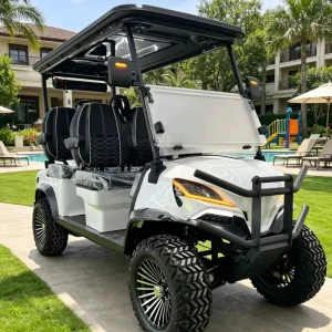 MMC Electric Golf Cart 4 Seater Custom Built Luxury Model 60 72V 7500W Power Long Range Lithium Battery