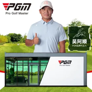 MNQ012 Movable Room Outdoor House Hitting Golf Training Aids Golf Simulator Enclosure Set Home and Commercial Golf Simulator