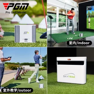 MNQ013 Golf Simulator Indoor Outdoor Radar Golf Swing Analyzer and Launch Monitor for Golfers