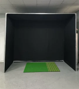MNQ0505 Aluminum Profiles Golf Simulator Cage Indoor Tent Enclosure for Home