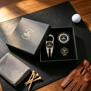 Made In China High End Desgin Promotional Gift Personalized Divot Tool Golf Bag Tags Iron Material For Cleaning Pitchfork