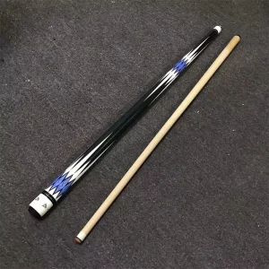 Made in China Sturdy 1/2 Split Billiard Cue Stick 57in 13mm Tip Maple Shaft for Club Supporting Projects
