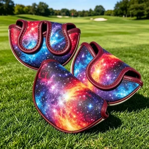 Magnetic Closure Center Shaft Golf Mallet Putter Cover