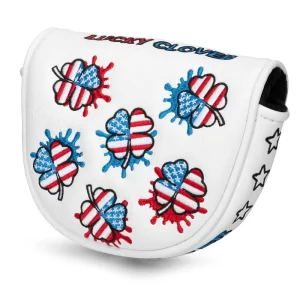 Magnetic Closure PU Leather Mallet Putter Headcover