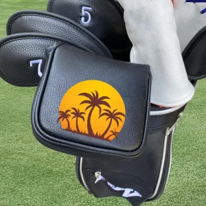 Mallet Putter Head Cover Club Protection Case Fits for Golf Clubs Essential Golf Accessory Golf Headcover