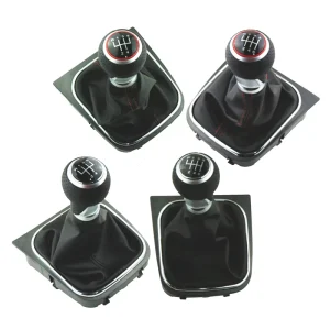 Manual Shift Gear Knob Lever for VW Golf 5 MK5 R32 Golf 6 Mk6 R20 Passat Golf MK4 Seat Leon MK1 Ibiza 6J Gearbox Shifter Handles