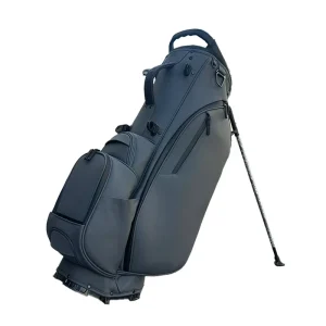 Manufacture Direct Sale Custom Logo OEM ODM PU Leather Lightweight Golf Stand Bag