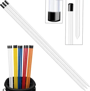 Manufacture Golf Alignment Stick Training Rods Value 3 Pack Pro Practice Aid for Aiming Putting Swing Trainer Posture Corrector