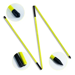 Manufacture Golf Training Aid Practice Rods Golf Alignment Sticks Foldable