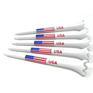 Manufacturer Custom Design Golf Accessories Golf Club Tees Natural Bamboo Wooden Unbreakable Golf Tee