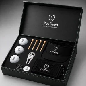 Manufacturer Custom Golf Tee Ball Divot Tool Sun Hat Set Club Gift Box Marker