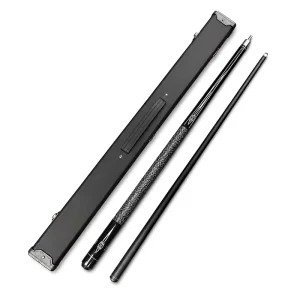 Manufacturer Custom Lightweight Carbon Fiber Shaft Nine-Ball Pool Cue for Bar Club Recreation Entertainment Practice