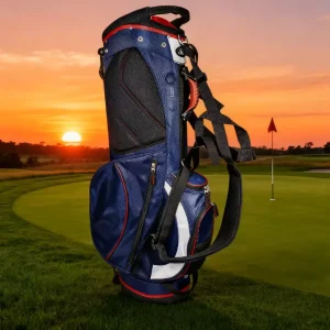 Manufacturer Customized 9 inch Standing Golf Bag Suitable for Players who Need Multiple Pocket Golf Bags