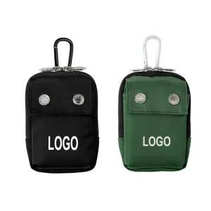 Manufacturer Customized Durable Leather Golf Range Finder Carry Case Bag Nylon Adjustable Strap Belt Clip Other Golf Products