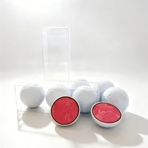 Manufacturer Direct Custom Logo and Packaging 3 Piece Surlyn Plastic With Rubber Core Tournament Golf Balls