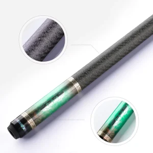 Manufacturer High Quality 11.8mm 12.5mm Carbon Fiber Snooker Pool Cue Shaft Durable Carbon Fibre Cue Stick in Stock