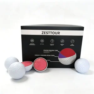 Manufacturer High Quality Long Distance Custom Print Picture on Ball and Packaging 3 Piece Surlyn Tournament Golf Ball