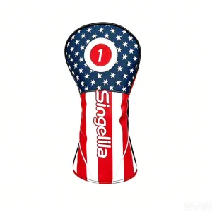 Manufacturer ODM OEM Leather Wood Driver Golf Head Cover Custom Golf Club Headcover