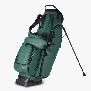 Manufacturer Pu Leather Lightweight Golf Bag Logo Embroidered Golf Stand Bag