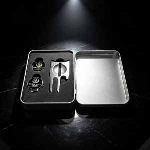 Manufacturers Custom Gold Minimalist Colour Divot Repair Tool Golf Set