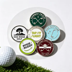Manufacturers Custom Golf Ball Marker Level Ball Line Marker Chinese New Year Golf Ball Marker