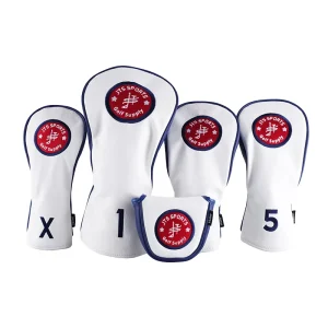 Manufacturer’s Customized Design Golf Club Headcover Set 3 Pieces Waterproof Driver Embroidered Logo