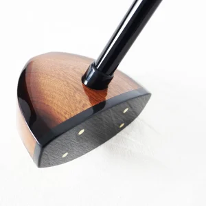 Maple Wood Park Golf Club Head Custom OEM Japanese Park Golf Putter Head