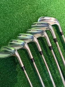 Men Professional Polished Golf Iron Set 5 P Soft Forged Irons Custom Logo Rubber Grips Direct Factory Supply
