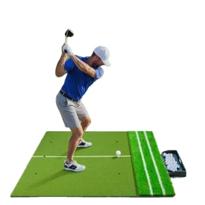Men and Women Golf Simulator Cage Golf Practice Impact Netting High Quality Hitting Mat