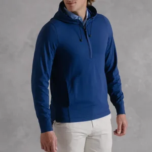 Men’s 1/4 Zip Pullover Golf Quick Dry Custom Sweatshirts Embroidered Pullover Sweaters Men’s Pullover Hoodie