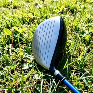 Men’s 460CC Titanium Golf Driver Right Handed 10.5° Blue Graphite Shaft High COR Long Distance Golf Club for Beginners