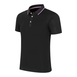 Men’s Anti Wrinkle Print Casual Golf T Shirt Short Sleeve Cotton Poly Blend Jersey Fabric Golf Clothing