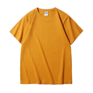 Mens Casual Essential T Shirt 210gsm 100 Cotton Regular Fit Blank Tee Custom Logo Printing