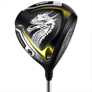 Men’s Driver Titanium Ultra light Carbon Shaft Limited Edition Dragon Graphic MG050 Flex R