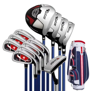 Men’s Golf Club Set Full Set Junior Novice Golf Equipment with Bag