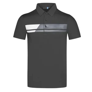 Men’s Golf Polo Shirt Short Sleeve Golf Clothing Casual Blouse Top Quick Dry Custom Design Golf Apparel