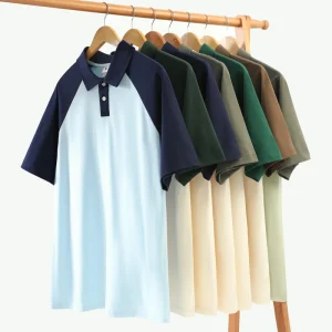 Men’s Golf Polo Shirts Custom logo Breathable Quick drying Guarantee Quality Men’s Polo Shirts