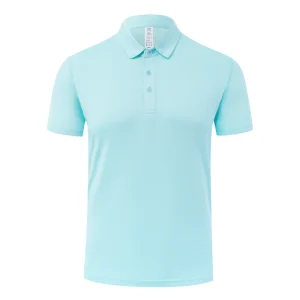 Men’s Moisture Wicking Soft Feel Dry Fit Golf Polo Shirts Custom Embroidery Logo Clothing Apparel
