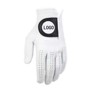 Men’s Non slip Breathable Lamb Leather Left Right Hand Golf Gloves