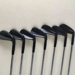 Men’s Right Handed Complete Golf Club Set Forged Iron with Stainless Steel Blade Rubber Grip Heads and Headcover