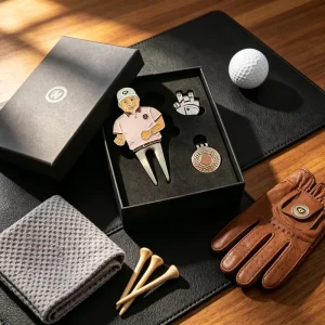 Metal Bent Golf Blank Single Prong Premium Custom Divot Tool With Money Clip Bottle Opener Custom Repair Tool Marker Level