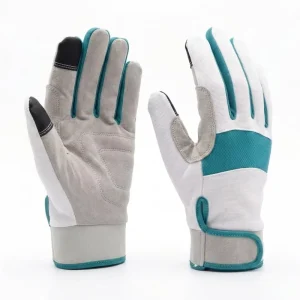 Microfiber Leather Gardening Gloves Anti Slip Garden Work Gloves with Pull On Closure Custom Color Factory Price OEM ODM