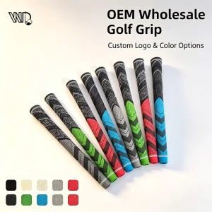 Mid Size Non Slip Rubber Golf Grip Support Custom Grips De Golf