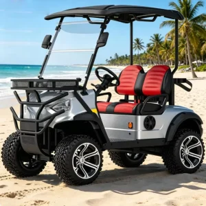 Mini 2 Seat Club Golf Car Lifted Off Road Electric Golf Cart with High Ground Clearance Factory Price Golf Cart