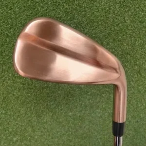Mini Customized Logo Right Handed Forged Golf Iron Clubs Set CNC Machining Milled Iron Head with Rubber Grip