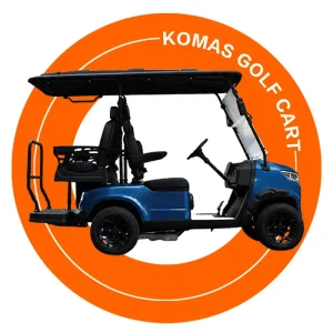 Mini Electric Golf Cart Four Seats CE Certification 4 Wheel Drive 4 Seater Golf Cart Sightseeing Vehicle