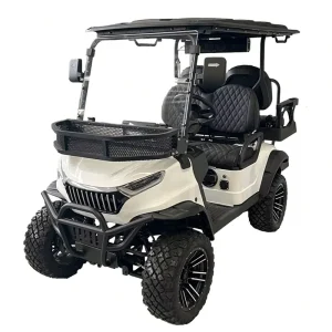 Mini Gas Powered Golf Carts with 2 Seats CE Certified 300cc Petrol Engine 80 100km Range